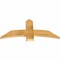Ekena Millwork Bellingham Rough Sawn Timber Gable Bracket, Western Red Cedar, 48"W x 22"H x 2"D x 6"F, 11/12 Pitch GBW048X22X0206BEL00RWR - alternate 4